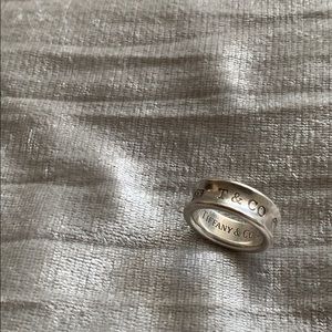 Tiffany & Co. silver band ring